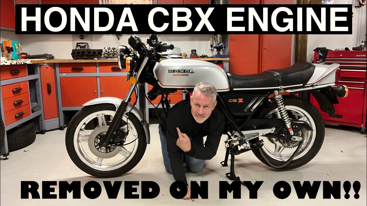 HONDA CBX 1000 ENGINE OUT PART 1