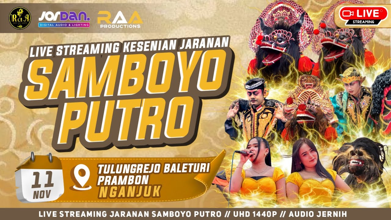 Live Samboyo Putro Tulungrejo Baleturi Nganjuk Ft Jordan Audio