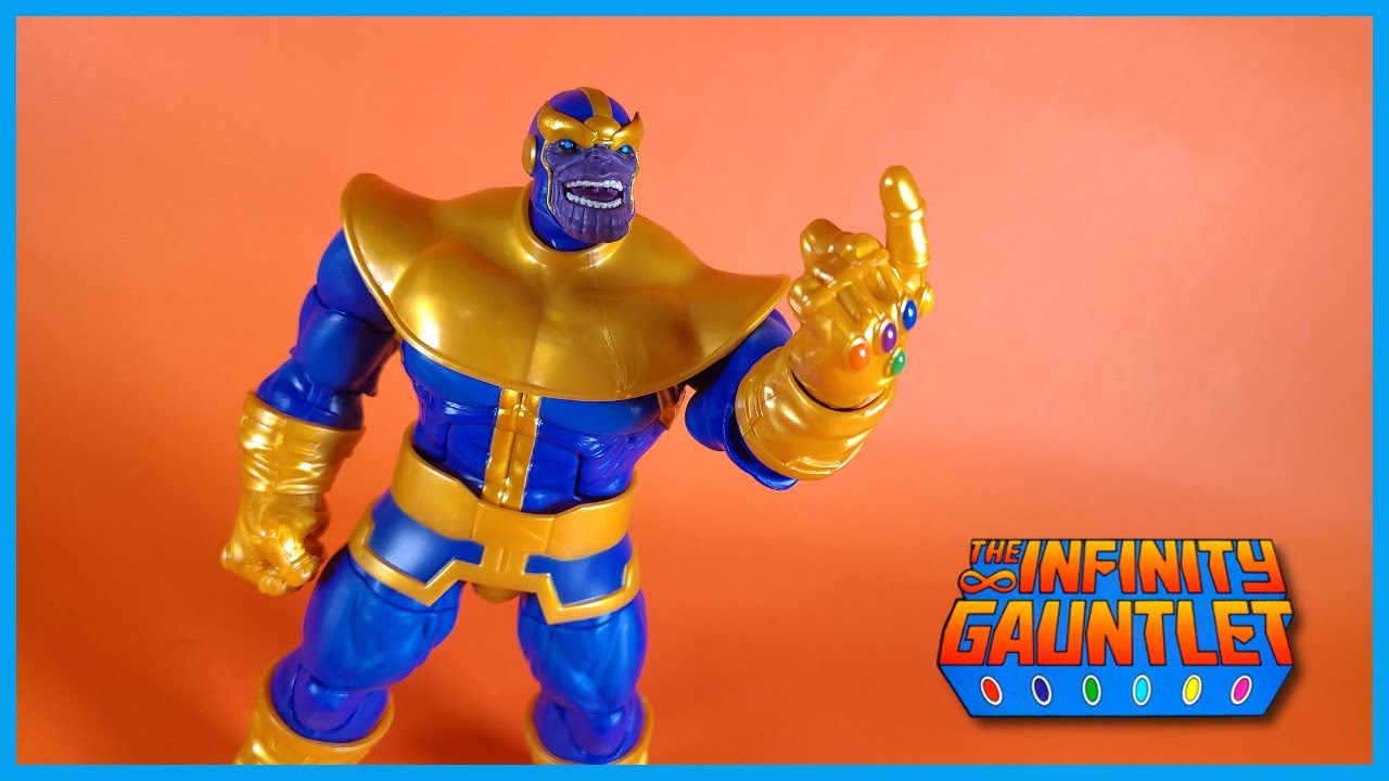 Marvel Legends Deluxe INFINITY GAUNTLET THANOS Action Figure Review