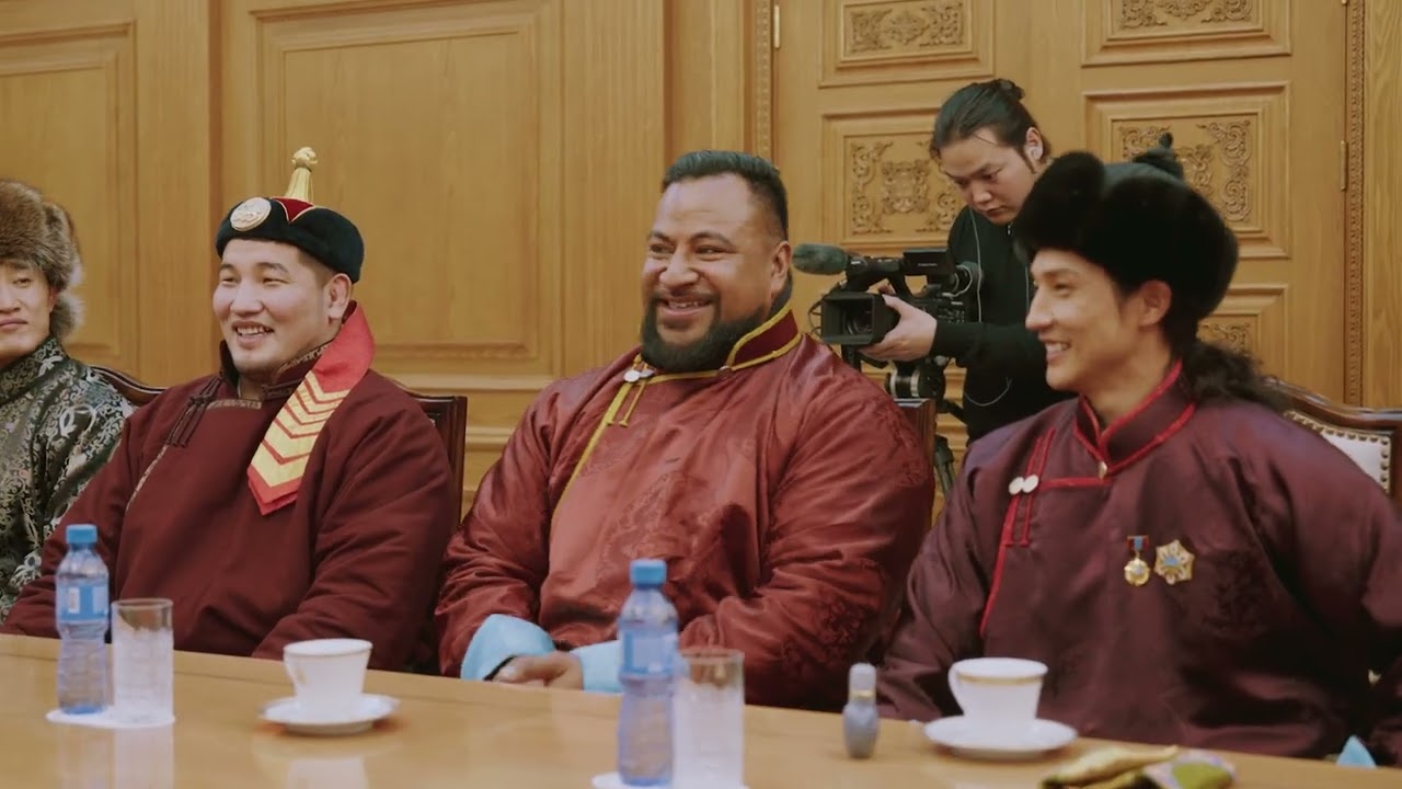 Meeting with @amotti1, @EddieJoWilliams, @stungunTV, Jang Ho-gi (Producer) and Mongolian Team