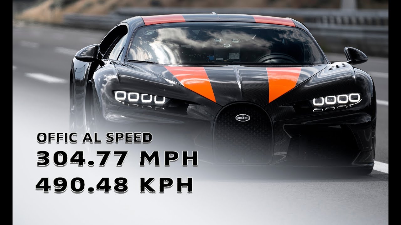 Bugatti Chiron &ndash; World's fastest car ever breaks 300 mph barrier