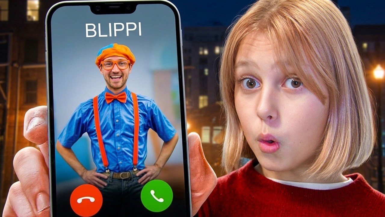 ZŁY BLIPPI.ЕХЕ ściga Amelkę i jej przyjaciół 📲😳 Seriale dla nastolatków Amelka