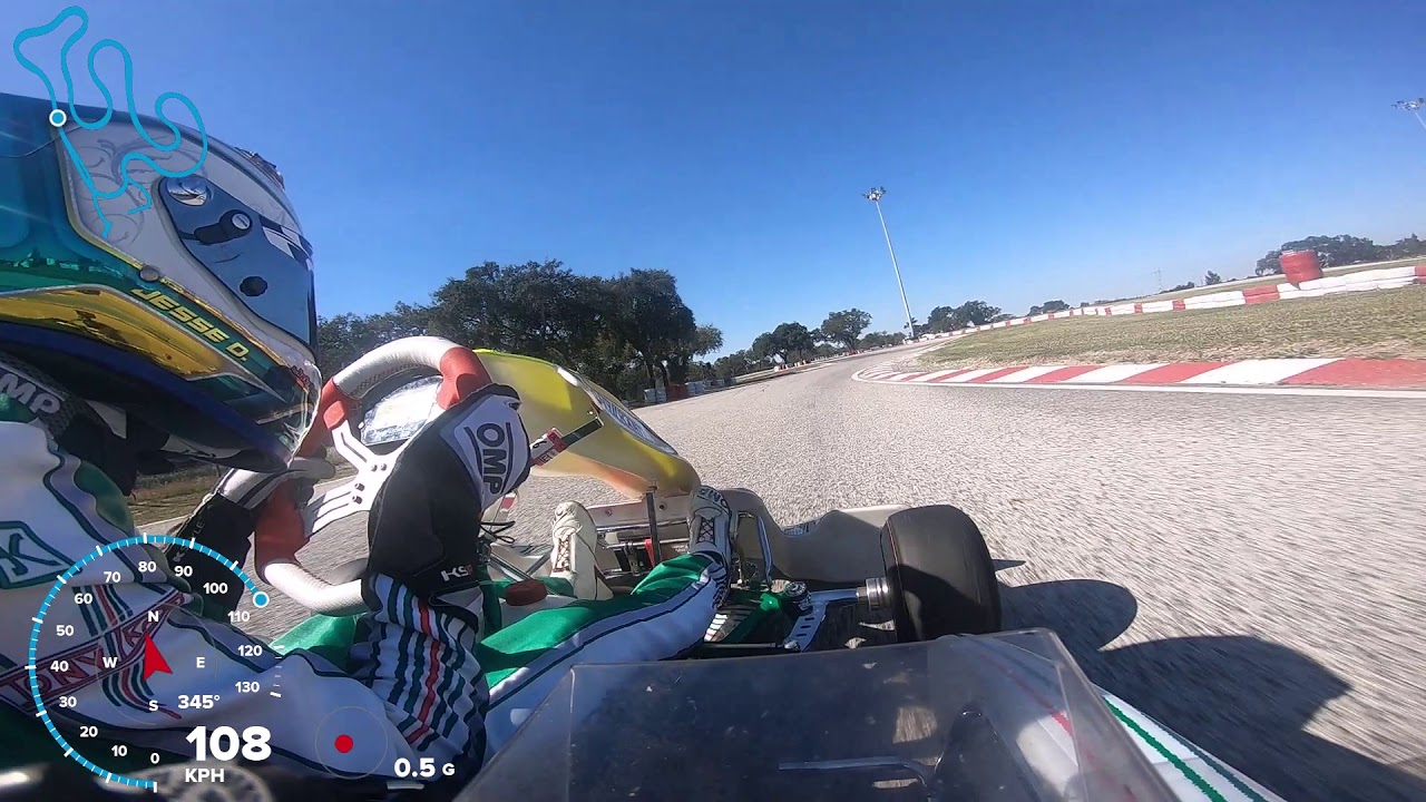 Onboard Kartodromo International Palmela  -TonyKart 401s- Rotax Senior - D5