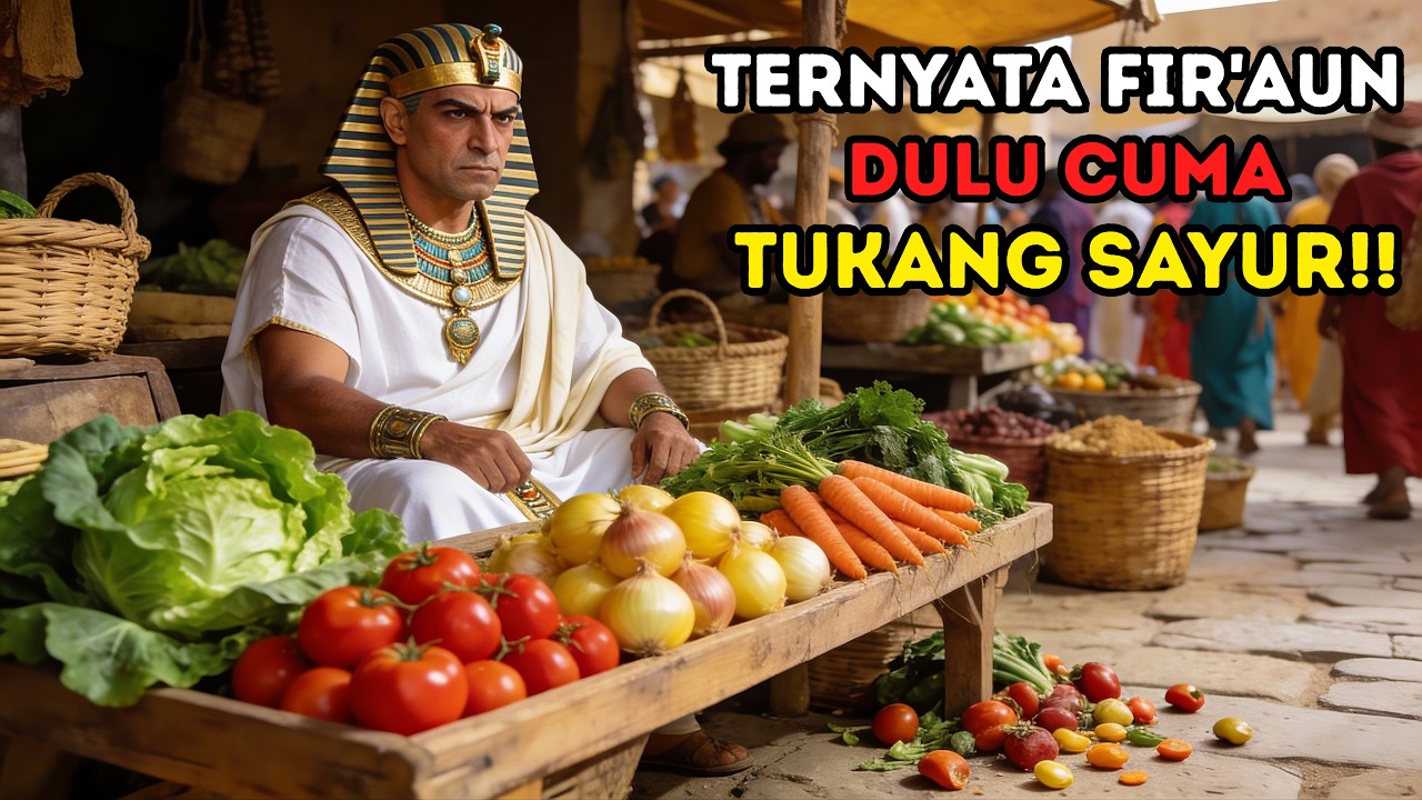 KISAH FIR'AUN DARI TUKANG SAYUR MENJADI RAJA MESIR