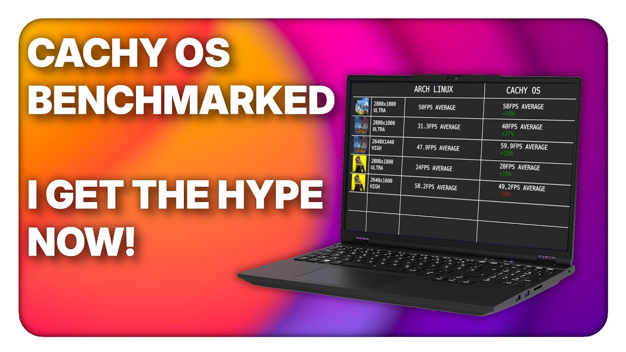 The FASTEST LINUX DISTRO? Cachy OS has insane performance!