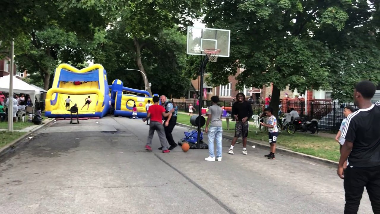 THE REAL PRINCE CHARMING GOT THE POLICE HOOPING WITH THE KIDS