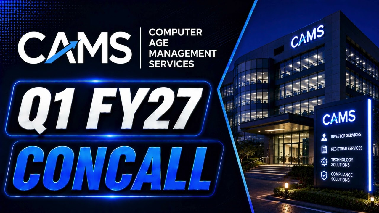 Computer Age Management Services Q1 FY27 Concall: Mutual Fund Digitisation Continues to Fuel Growth