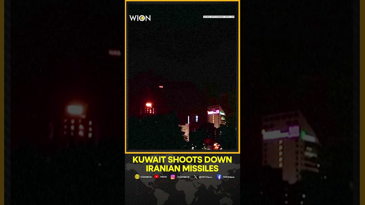 Kuwait Air Defences Intercept Iranian Missiles And Drones | WION Shorts