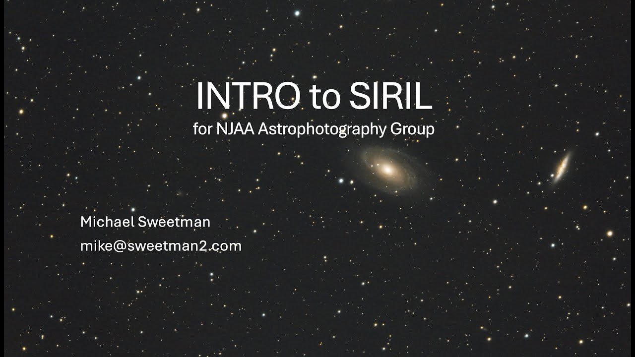 INTRO to SIRIL