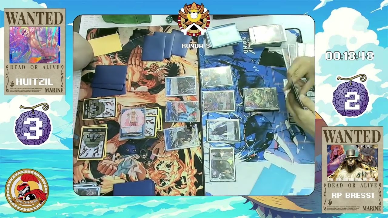 ONE PIECE TCG  Donquixote vs Lucci OP09