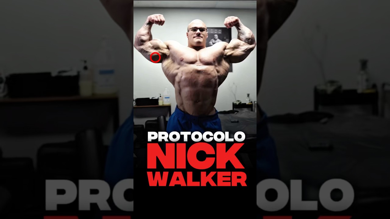 O POSS&Iacute;VEL PROTOCOLO DO NICK WALKER 😬&hellip;#muscula&ccedil;&atilde;o #shorts #bodybuilding #nickwalker