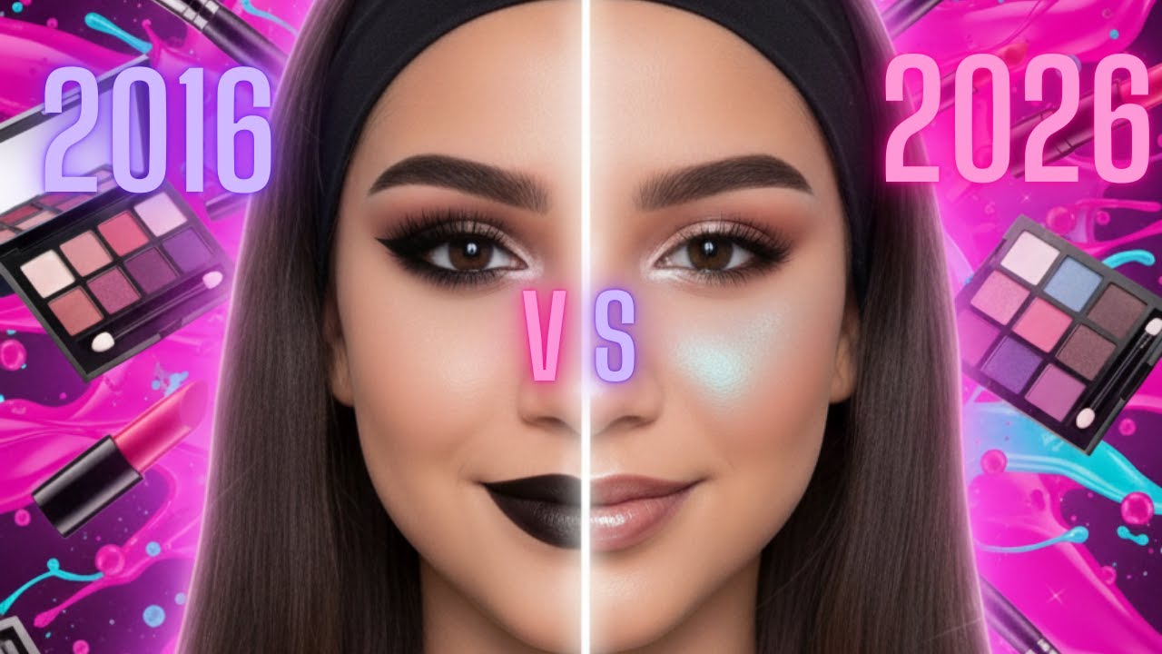 Maquillaje del 2016 VS 2026
