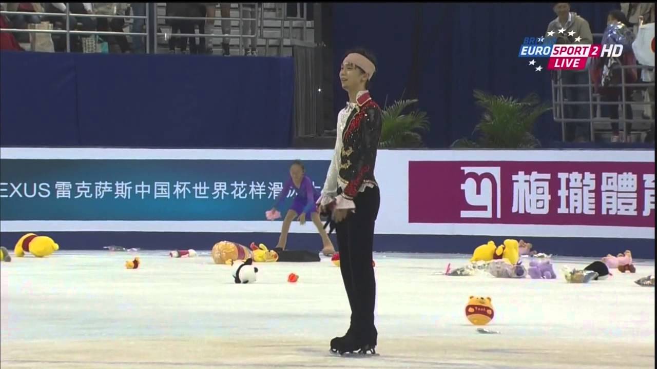 羽生結弦選手2014中国杯FS、B･ユーロ解説翻訳