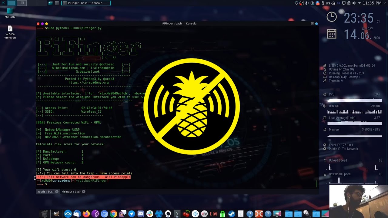 Como saber si estas conectado a un FakeAP de la WiFi Pineapple