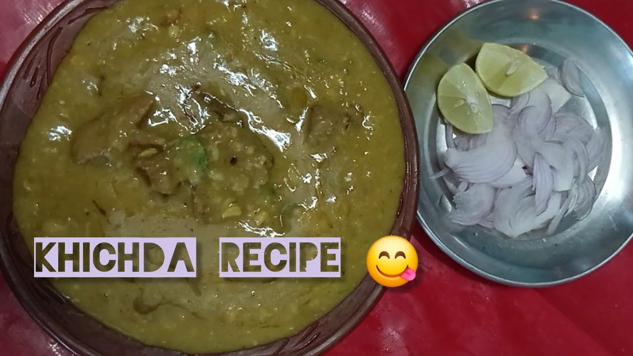 Easy khichda recipe || mazedar khichda #foodandvlog #khichda 