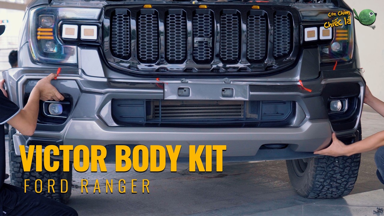ASMR Installation of Victor Body Kit On Ford Ranger Pickup