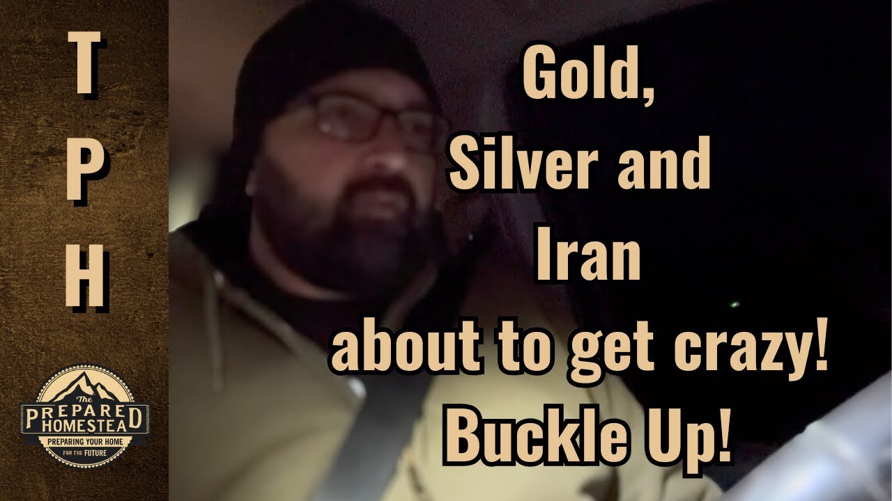 Gold, Silver and Iran about to get Crazy! Buckle Up!