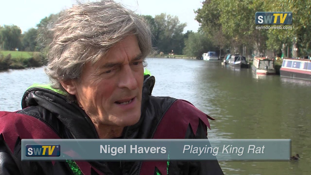 Dick Whittington with Nigel Havers at the Riverside Pub, Lechlade.