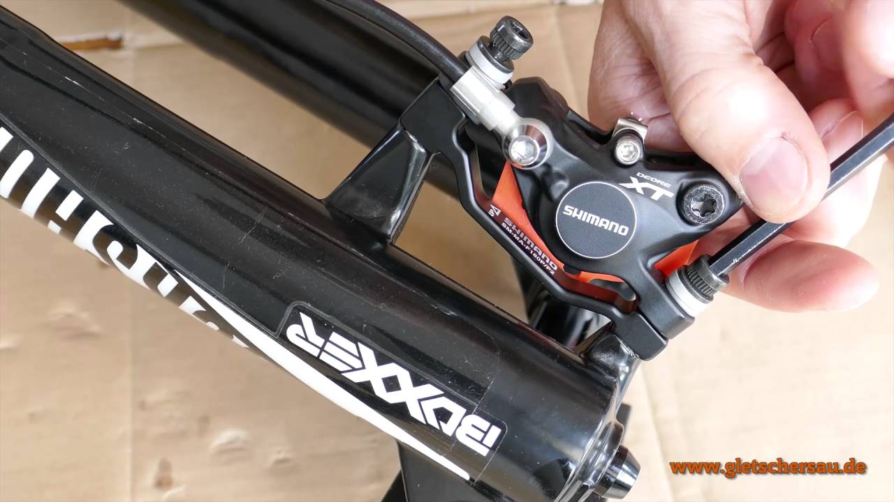 Aufbau und Montage eines Downhill Mountainbikes
