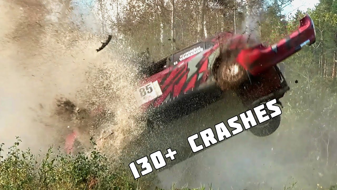 Best Of Finnish Rally Crashes 2020-2024