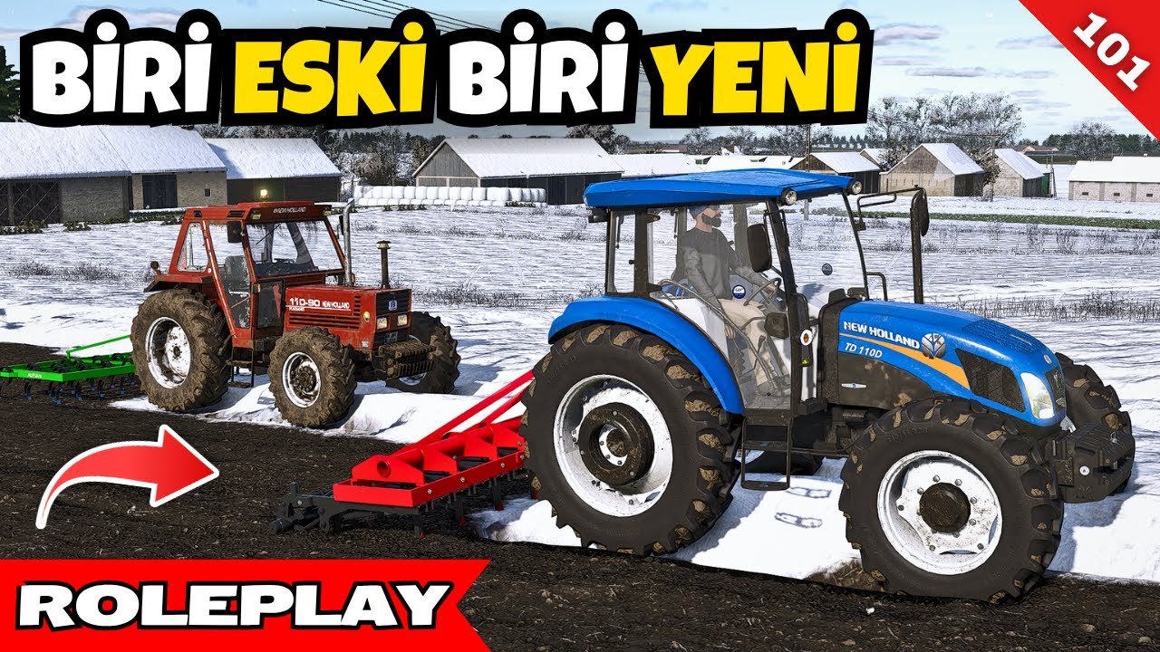Dede ve Torun Aynı Tarlada Karşılaştı | FS25