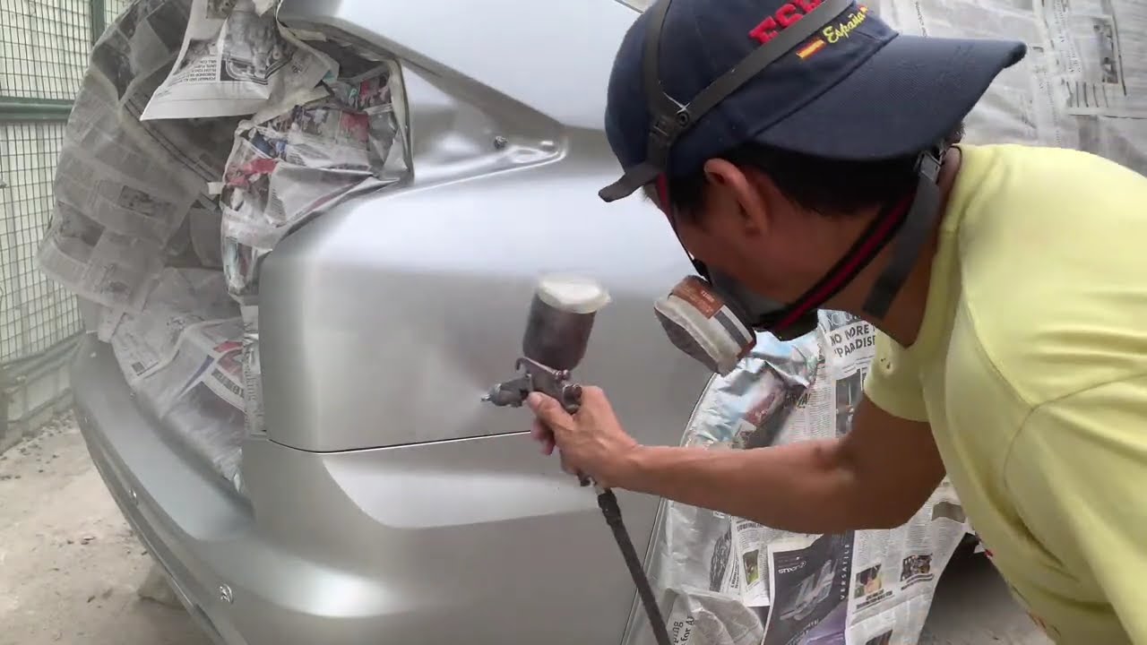 Diskarte sa pag sapyaw ng base coat.