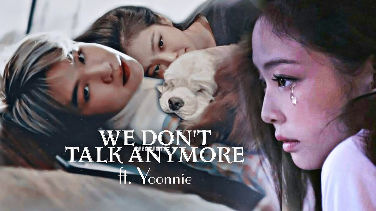 Yoonnie // Jennie Suga // We don't talk anymore (FMV) // bangpink