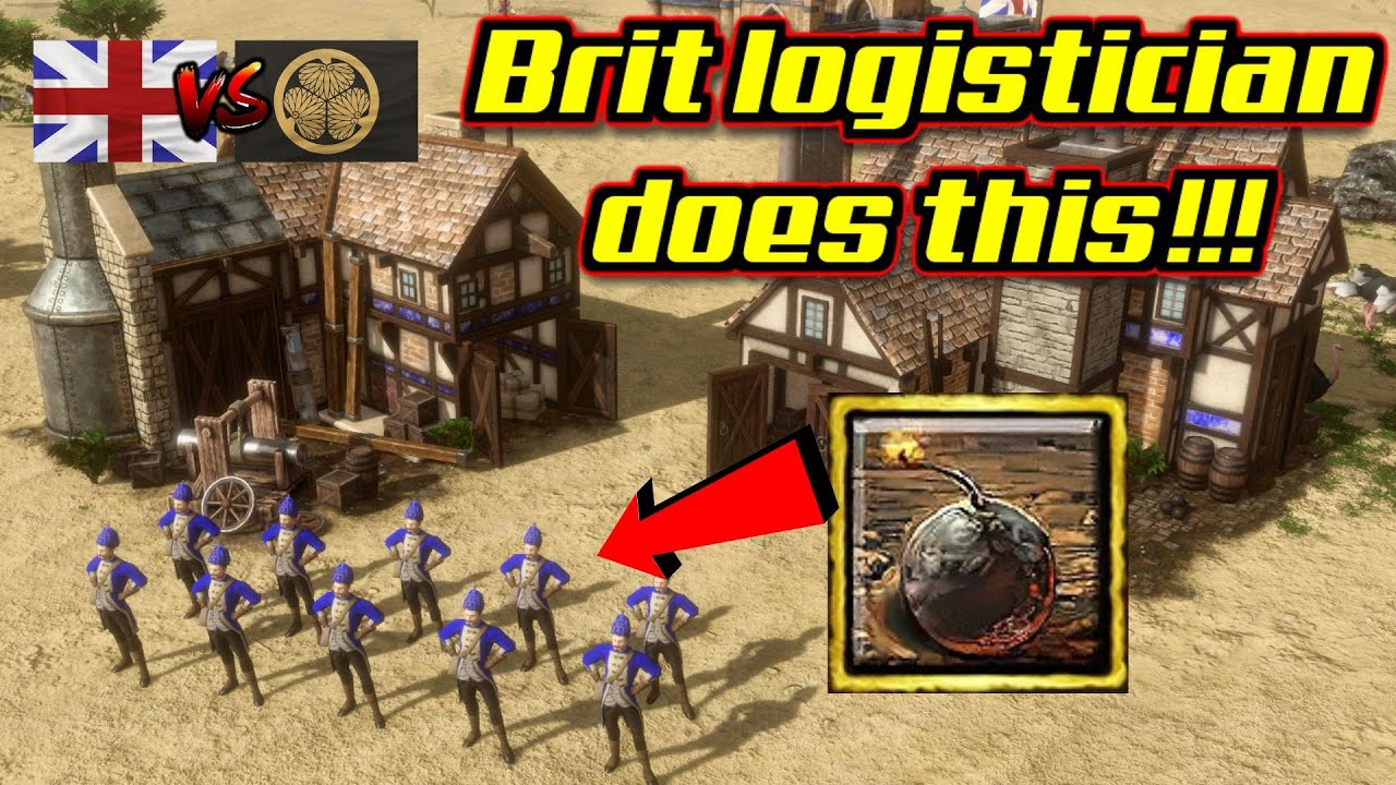 This grenadier build was pure evil genius!!!! AOE3