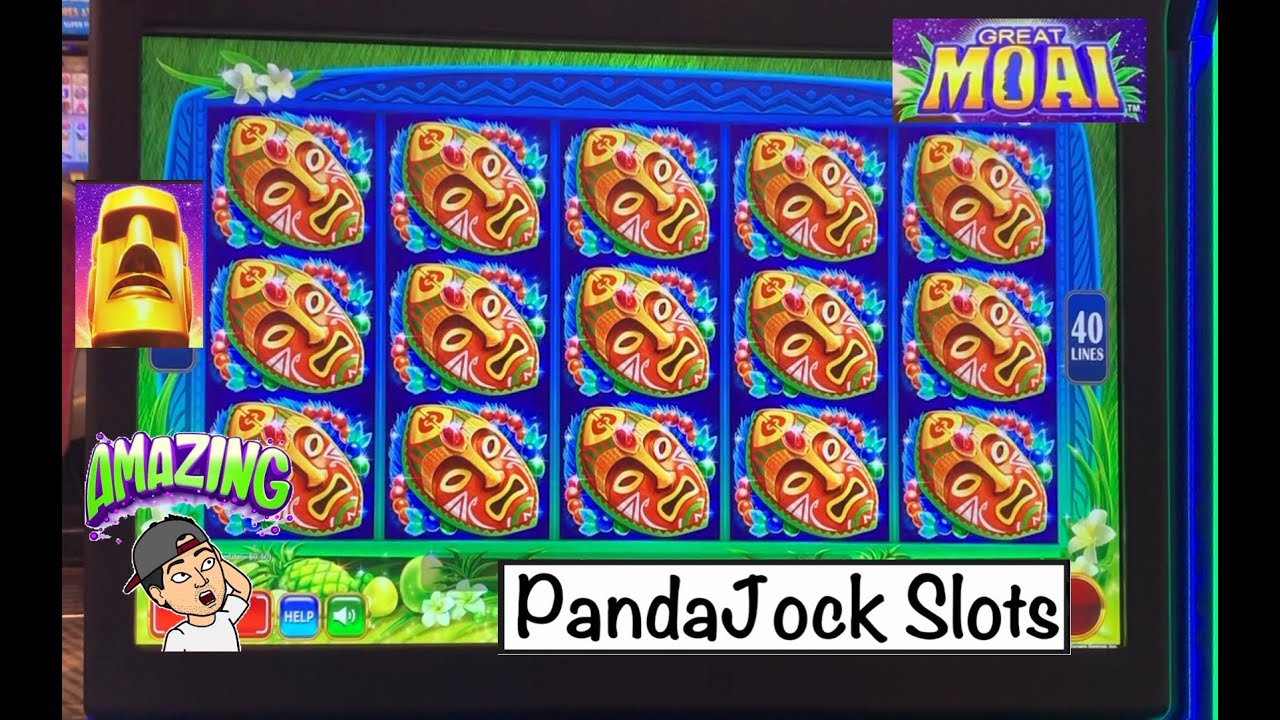 Full screen BIG WIN on The Great Moai 🗿