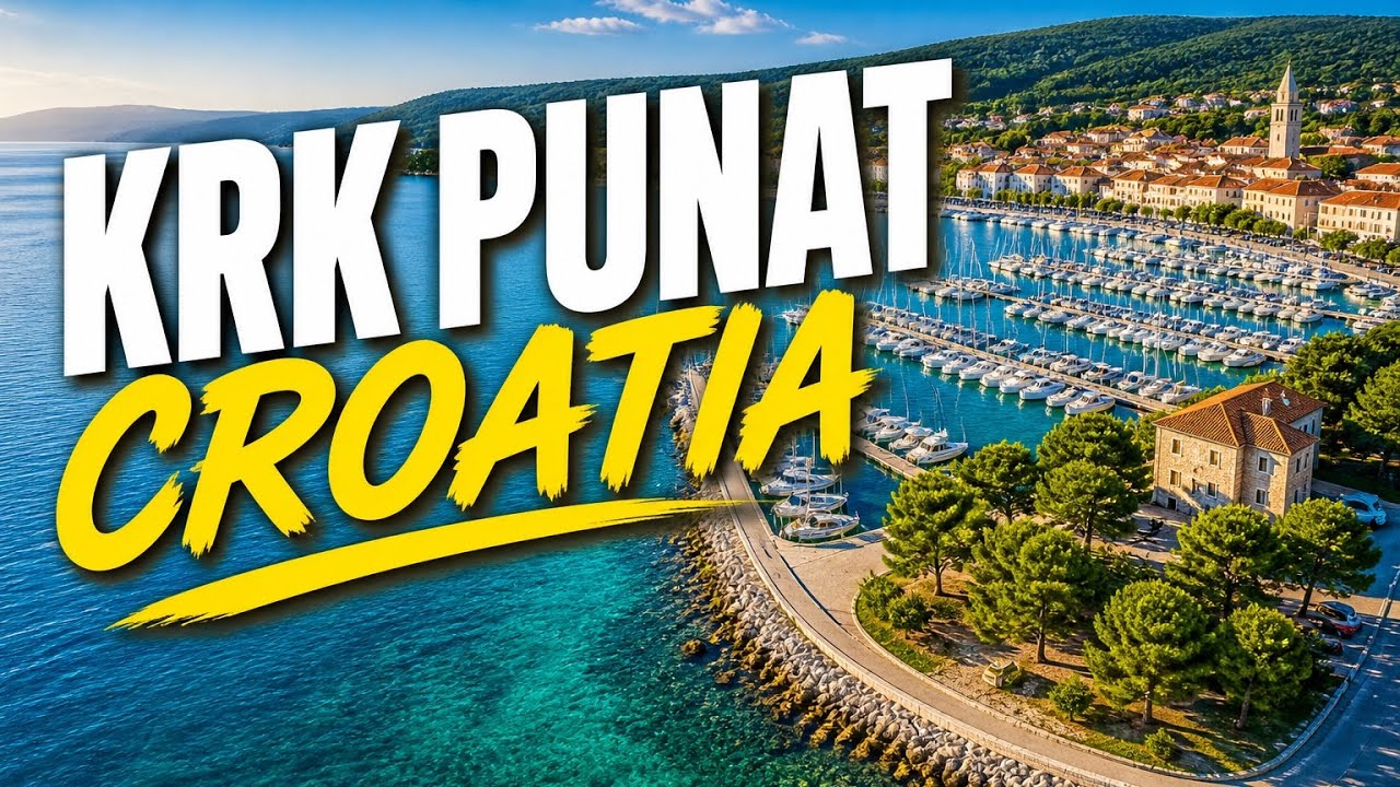 Exploring Krk Island: A 4K Adventure in Punat