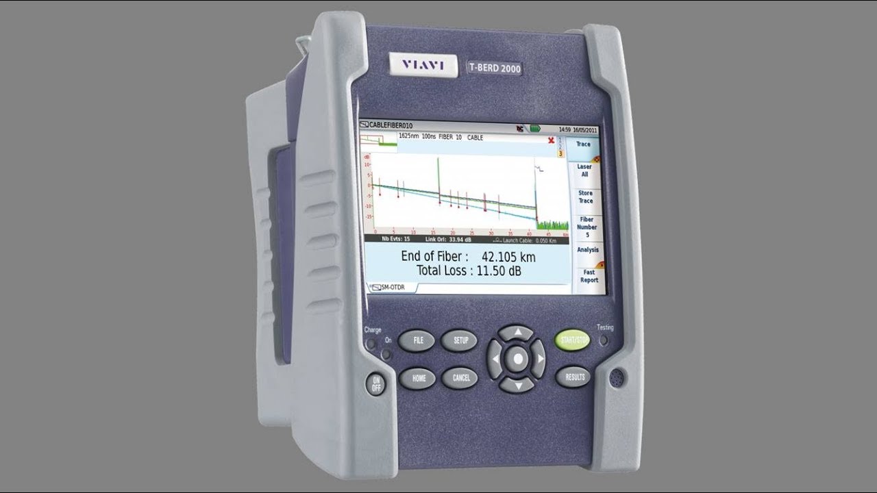 VIAVI MTS2000 Handheld Modular Test Set Introduction