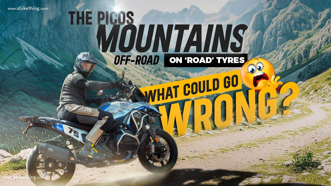 BMW R1300GS in The Picos: Off-Road with Road Tyres (THIS is why you buy an ADV Bike)