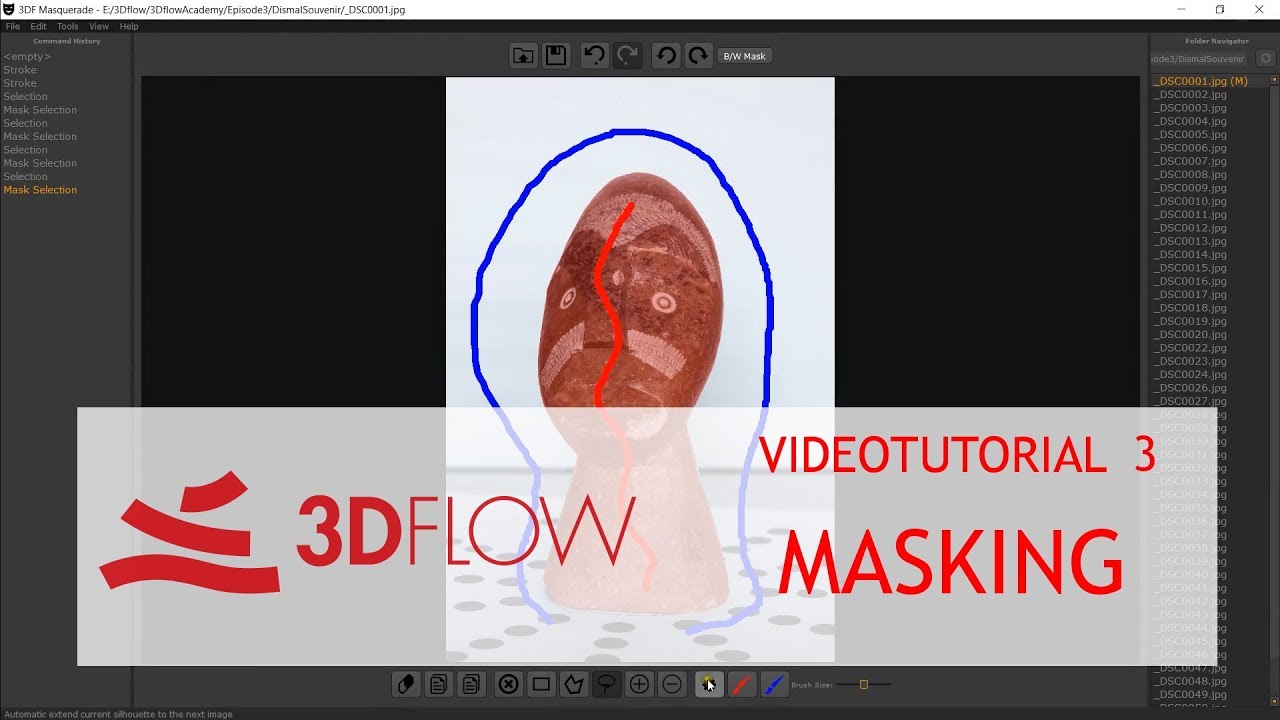 3Dflow Academy - Videotutorial 3 - Masking