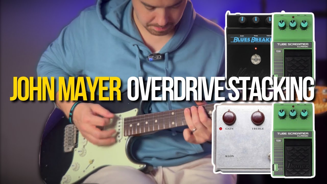John Mayer Overdrive Stacking | Klon и TS10 против Bluesbreaker и TS10