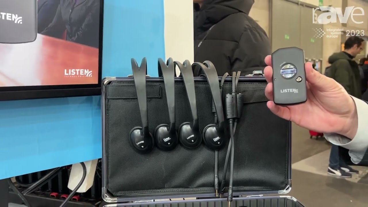 ISE 2023: Listen Technologies Talks About ListenIR Infrared Assistive Listening Solution