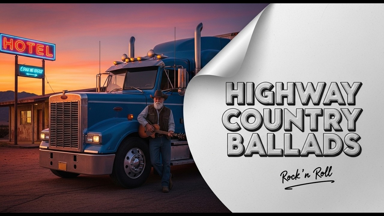 Country Truck Ballads | Deep Road Music for Truckers & Travelers #MilesAndMemories