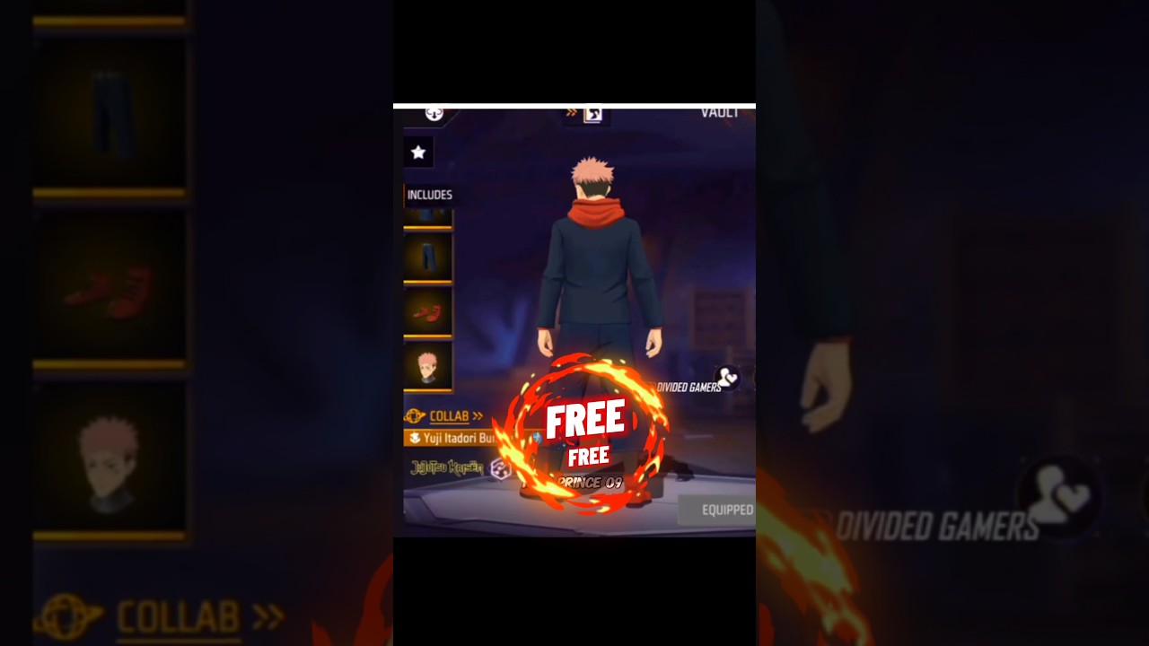 TOP 3 FREE ITEMS ON JUJUTSU KAISEN COLLAB 