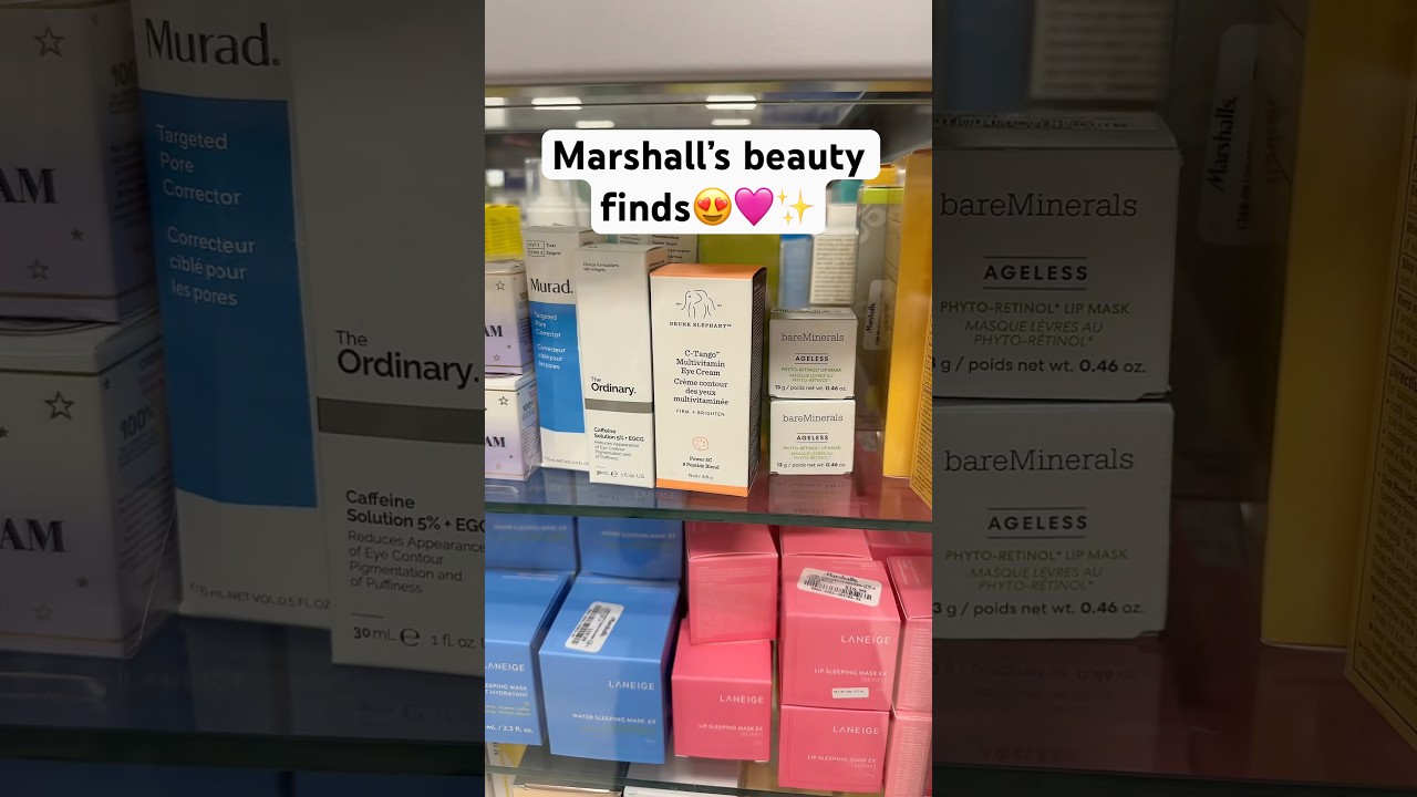 Marshall&rsquo;s beauty section SLAYED #marshalls #marshallsfinds #marshallsbeautyfinds #marshallsbeauty
