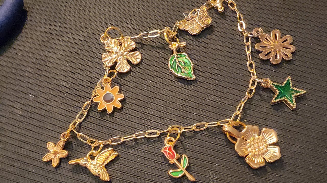 Making my second charm braclet !! With issues to be fixed
