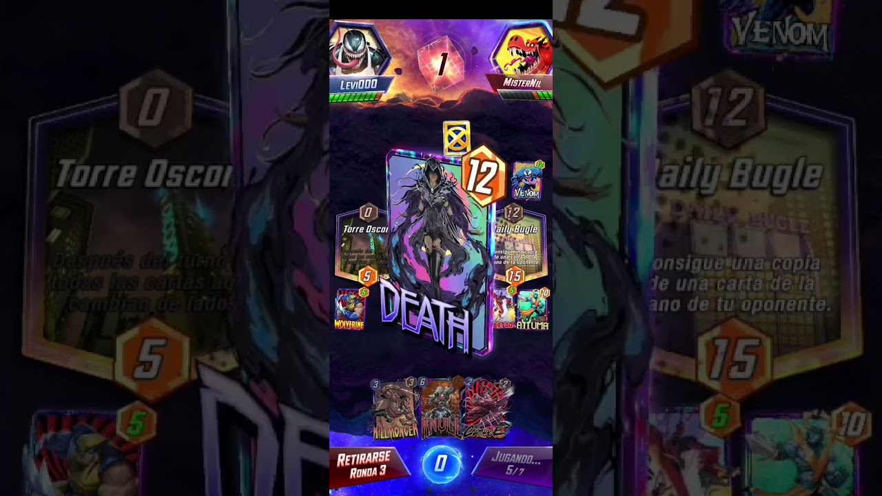 Venom. Marvel Snap Conquest. Round 3. 