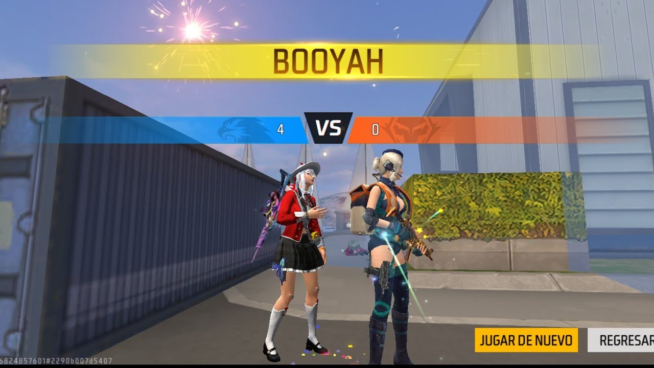 Un vídeo ganando todo Free Fire duelo de escuadras clasificatoria 