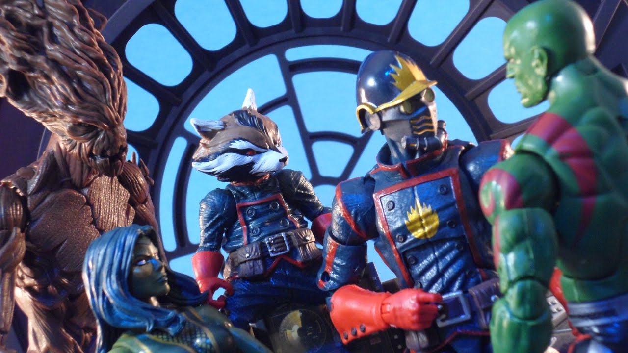 Marvel Legends Ent. Earth Exclusive Guardians of the Galaxy 5-Pack Review