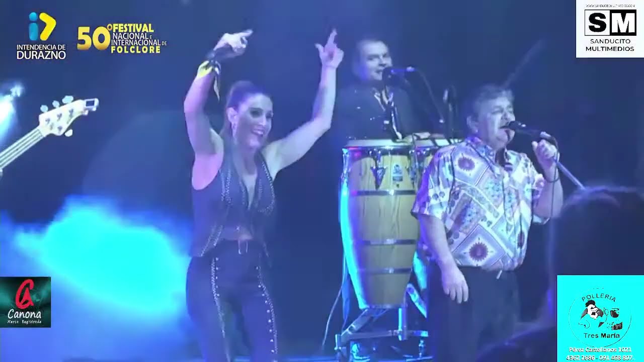 🎶 Los Palmeras con Soledad y Destino San Javier 🌟 50° Festival de Folclore de Durazno 🎤 ¡Suscríbete!