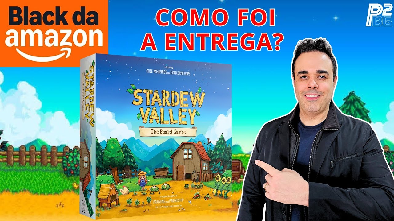 Comprei na Black Friday da Amazon o Stardew Valley Board Game + Unboxing e Visão Geral do Jogo