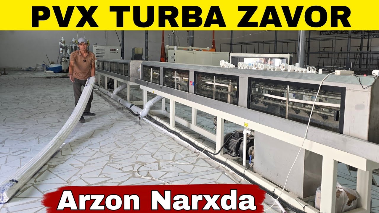PVX TURBA ZAVOTDAN ARZON NARXDA👍 | Совук Ва Иссик Сув Учун ПВХ Турбалар