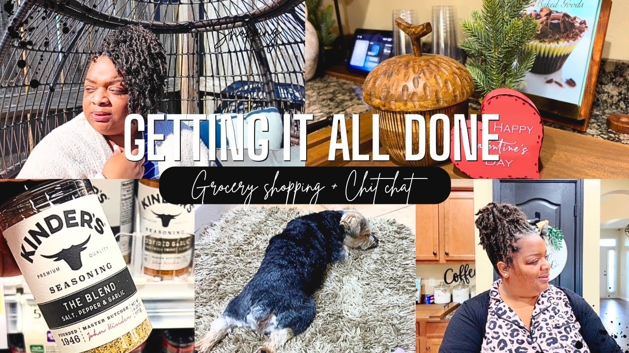 GETTING IT ALL DONE | GROCERY SHOPPING | I CAN’T DO IT ALL | THINGS ARE MUCH DIFFERENT | VLOG