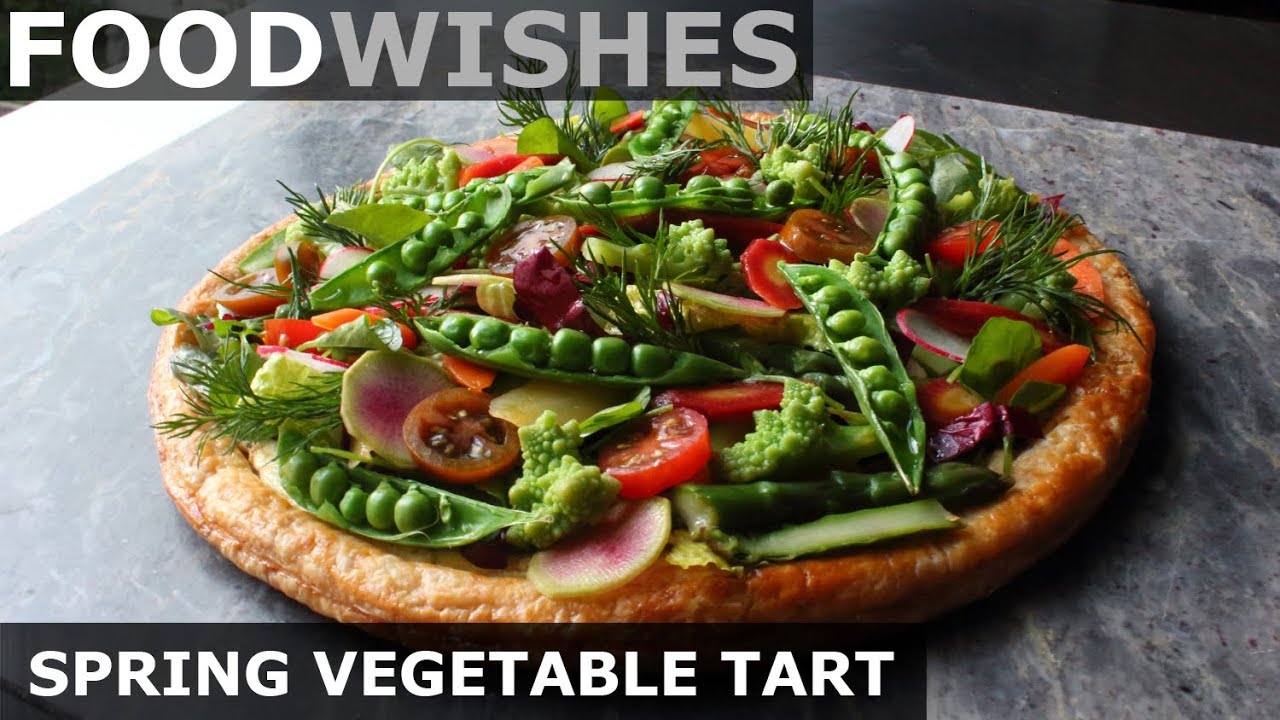 Spring Vegetable Tart - Food Wishes