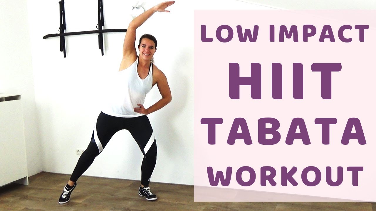 36 Minute Low Impact HIIT Workout For Fat Loss – Tabata HIIT Exercises with Low Impact - No Jumping