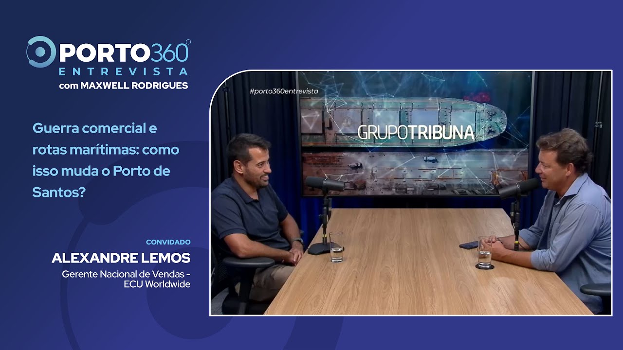 GUERRA COMERCIAL E ROTAS MARÍTIMAS: COMO ISSO MUDA O PORTO DE SANTOS?