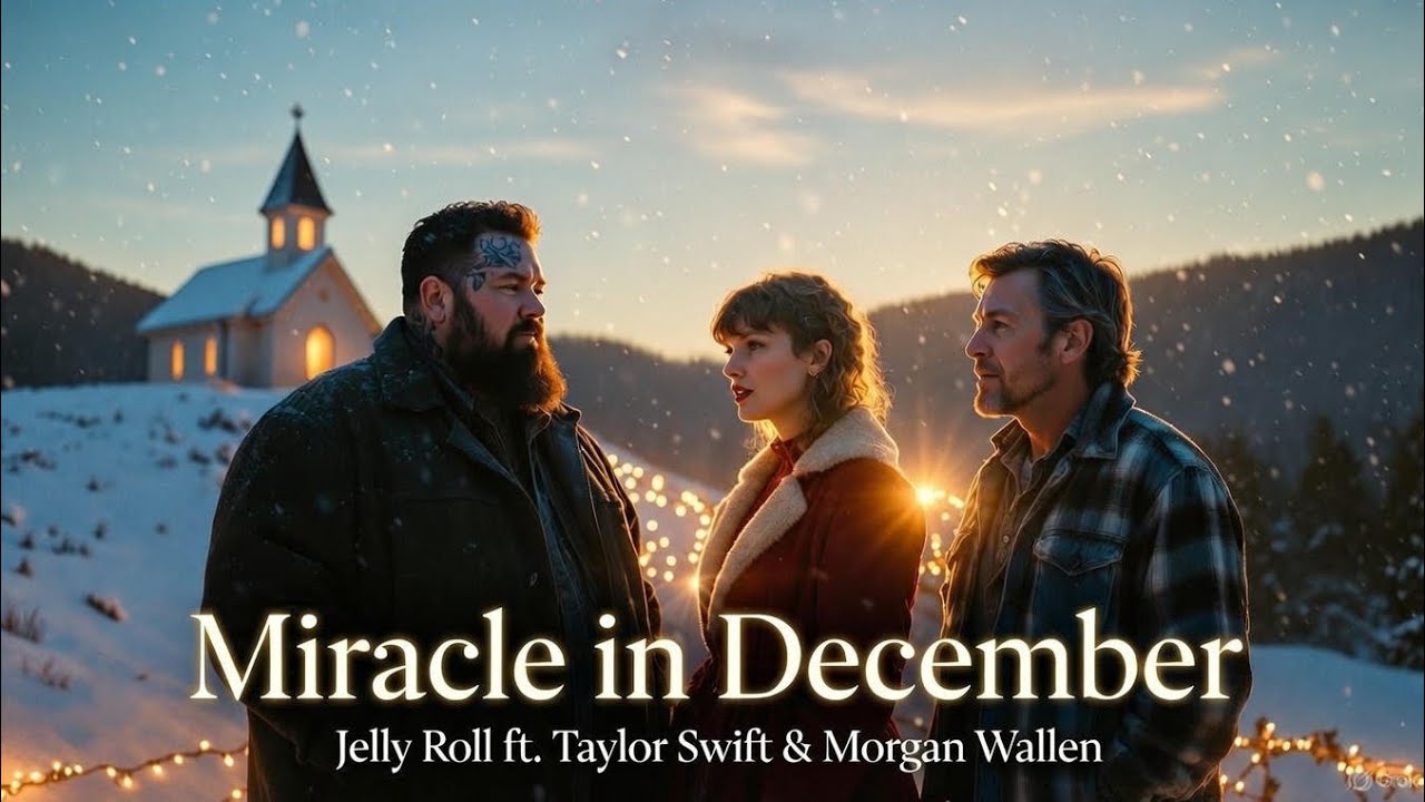 Jelly Roll ft. Taylor Swift & Morgan Wallen - Miracle in December | Country Music 